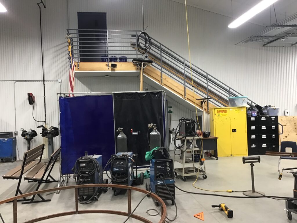 Salisbury 2. Access To Mezzanine Storage